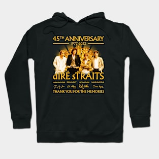 45th Anniversary 1977 2022 Dire Straits Signature Hoodie